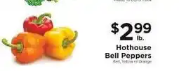 ShopRite HotHouse Bell Peppers offer