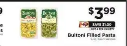ShopRite Buitoni Filled Pasta offer