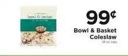 ShopRite Bowl & Basket Coleslaw offer