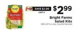 ShopRite Bright Farms Salad Kits offer