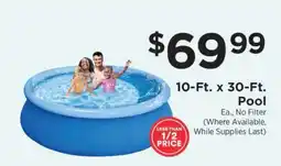 ShopRite 10-Ft. x 30-Ft. Pool offer