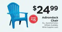 ShopRite Adirondack Chair offer
