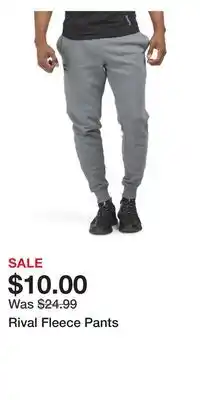 TJ Maxx Rival Fleece Pants offer