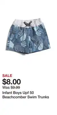 TJ Maxx Infant Boys Upf 50 Beachcomber Swim Trunks offer
