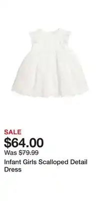 TJ Maxx Infant Girls Scalloped Detail Dress offer