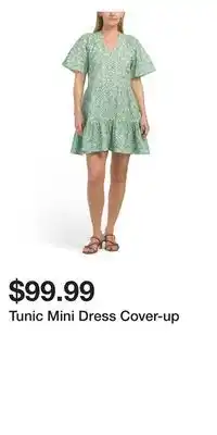 TJ Maxx Tunic Mini Dress Cover-up offer