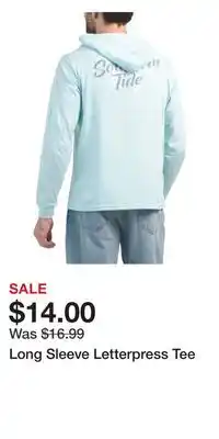 TJ Maxx Long Sleeve Letterpress Tee offer