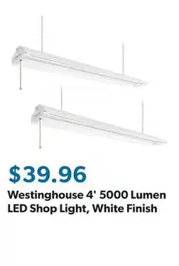 Sam's Club Westinghouse 4' 5000 Lumen LED Shop Light, White Finish offer