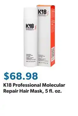 Sam's Club K18 Professional Molecular Repair Hair Mask, 5 fl. oz offer