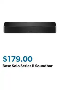 Sam's Club Bose Solo Series II Soundbar offer