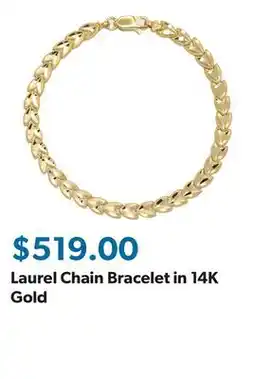 Sam's Club Laurel Chain Bracelet in 14K Gold offer