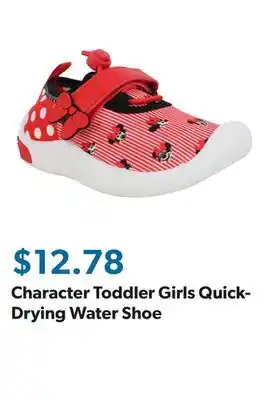 Sam's Club Character Toddler Girls Quick-Drying Water Shoe offer