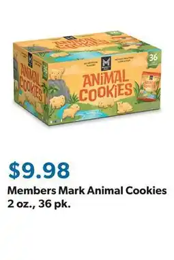 Sam's Club Members Mark Animal Cookies 2 oz., 36 pk offer