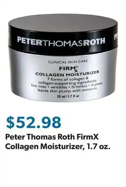 Sam's Club Peter Thomas Roth FirmX Collagen Moisturizer, 1.7 oz offer