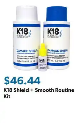 Sam's Club K18 Shield + Smooth Routine Kit offer