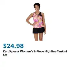 Sam's Club ZeroXposur Women's 2-Piece Highline Tankini Set offer