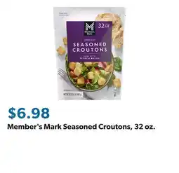 Sam's Club Member's Mark Seasoned Croutons, 32 oz offer
