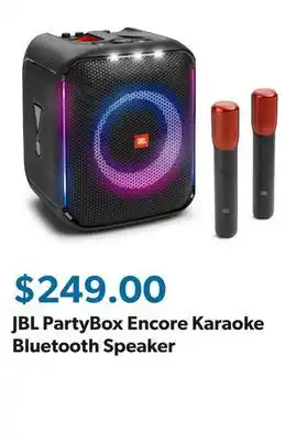 Sam's Club JBL PartyBox Encore Karaoke Bluetooth Speaker offer