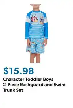 Sam's Club Character Toddler Boys 2-Piece Rashguard and Swim Trunk Set offer