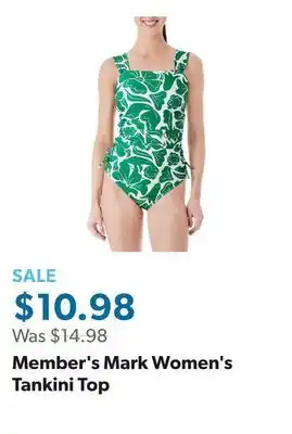 Sam's Club Member's Mark Women's Tankini Top offer
