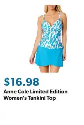 Sam's Club Anne Cole Limited Edition Women's Tankini Top offer