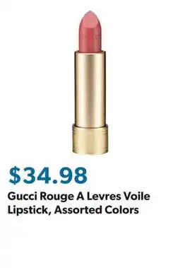 Sam's Club Gucci Rouge A Levres Voile Lipstick, Assorted Colors offer
