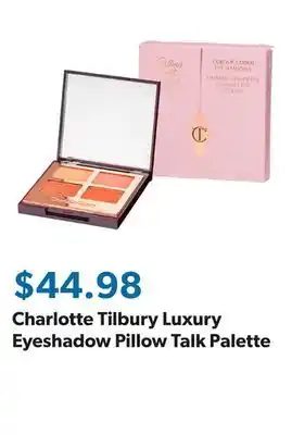Sam's Club Charlotte Tilbury Luxury Eyeshadow Pillow Talk Palette offer