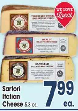 Jewel-Osco Sartori Italian Cheese offer
