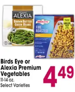 Jewel-Osco Birds Eye or Alexia Premium Vegetables offer