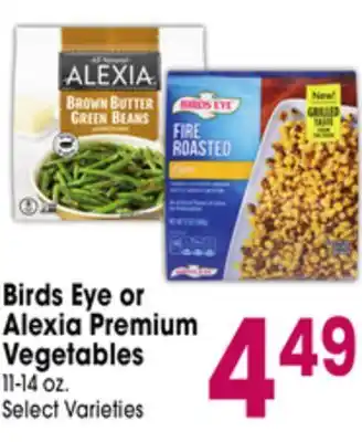Jewel-Osco Birds Eye or Alexia Premium Vegetables offer