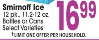 Jewel-Osco Smirnoff Ice offer