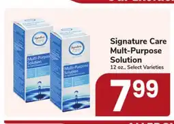 Jewel-Osco Signature Care Mult-Purpose Solution offer