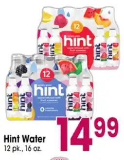 Jewel-Osco Hint Water offer