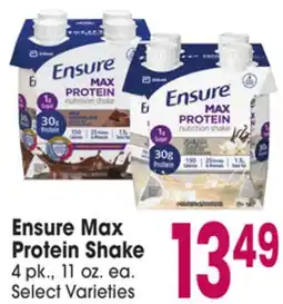Jewel-Osco Ensure Max Protein Shake offer