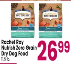 Jewel-Osco Rachel Ray Nutrish Zero Grain Dry Dog Food offer