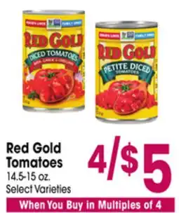 Jewel-Osco Red Gold Tomatoes offer