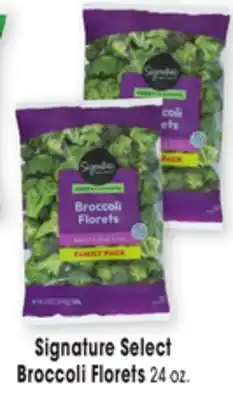 Jewel-Osco Signature Select Broccoli Florets offer