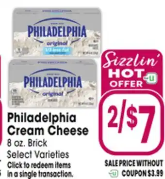 Jewel-Osco Philadelphia Cream Cheese offer
