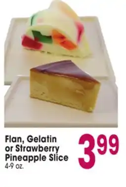 Jewel-Osco Flan, Gelatin or Strawberry Pineapple Slice offer