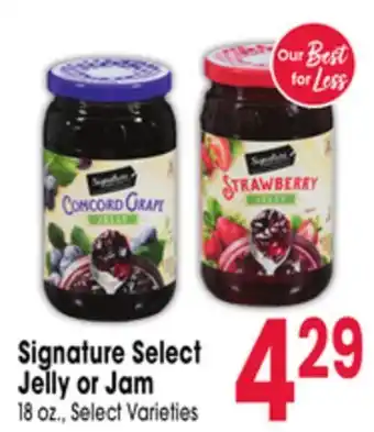 Jewel-Osco Signature Select Jelly or Jam offer