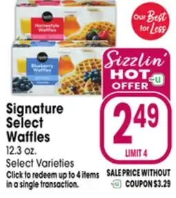 Jewel-Osco Signature Select Waffles offer