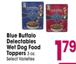 Jewel-Osco Blue Buffalo Delectables Wet Dog Food Toppers offer