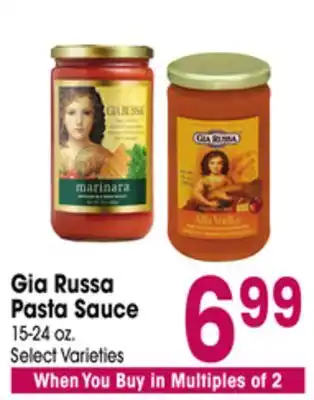Jewel-Osco Gia Russa Pasta Sauce offer