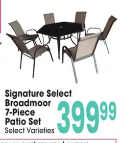 Jewel-Osco Signature Select Broadmoor 7-Piece Patio Set offer