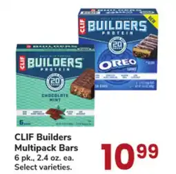 Jewel-Osco CLIF Builders Multipack Bars offer