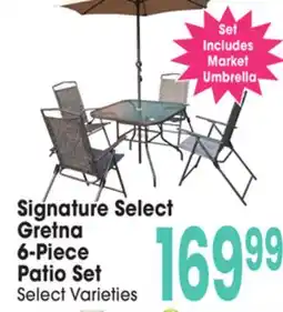 Jewel-Osco Signature Select Gretna Gretna 6-Piece 6-Piece Patio Set offer