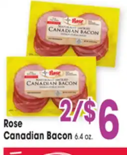 Jewel-Osco Rose Canadian Bacon offer