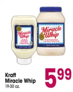 Jewel-Osco Kraft Miracle Whip offer