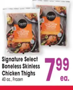 Jewel-Osco Signature Select Boneless Skinless Chicken Thighs offer