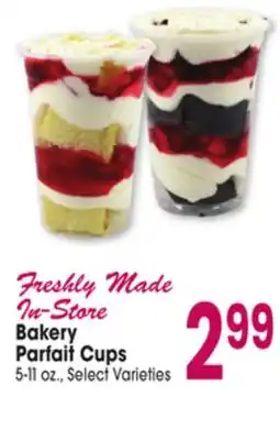 Jewel-Osco Bakery Parfait Cups offer